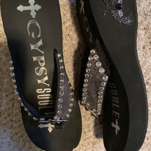 ๐๐ Gypsy Soul Sandals - BLING BLING ๐๐ Size 10 - Picture 4 of 7